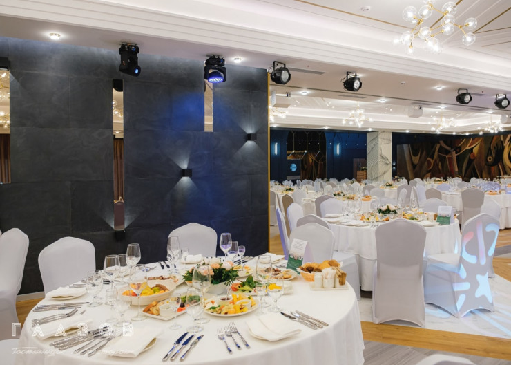 Пример реализованного проекта для гостиницы и рестораны "Глазов" г. Глазов - фото